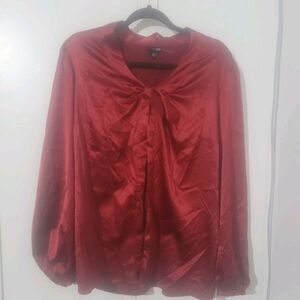 Elegant Red Women's Top